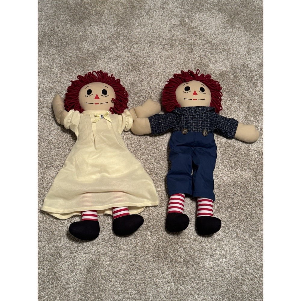 Vintage Raggedy Ann & Andy Dolls
